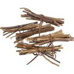 Bündel Holz-Zweige, Ø1cm bis Ø1,5cm, 7cm bis 7,5cm lang, 6 Stück