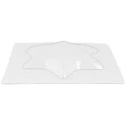 Bolblister, Sterne, 11cm x 11cm, transparent, 10 Stück