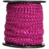 Bordürenband, Stoff, edle Schlaufen, 9mm x 10m, fuchsia
