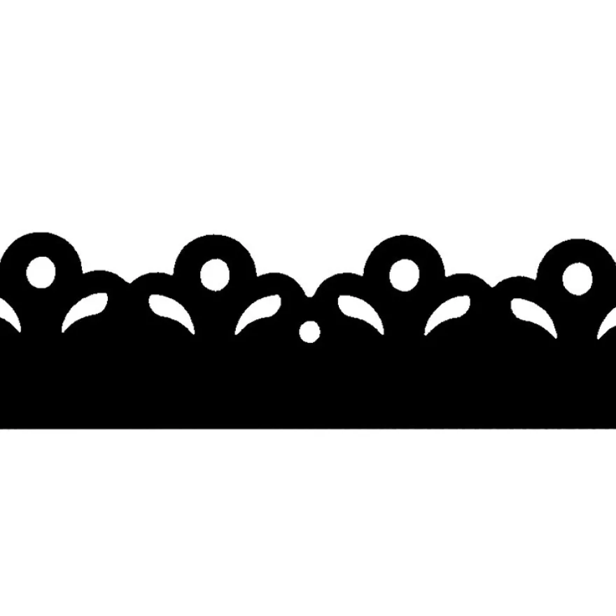 Bordüren-Stanzer, Ornament-Design, Stanzung 1,2cm x 4,2cm