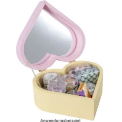 Boxen, Holz, Herzen, verschiedene Größen, 3 Stück