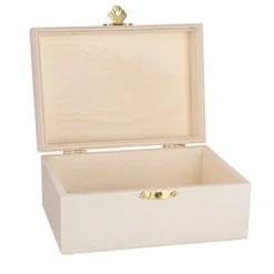 Boxen, Holz, rechteckig, verschiedene Größen, 5 Stück