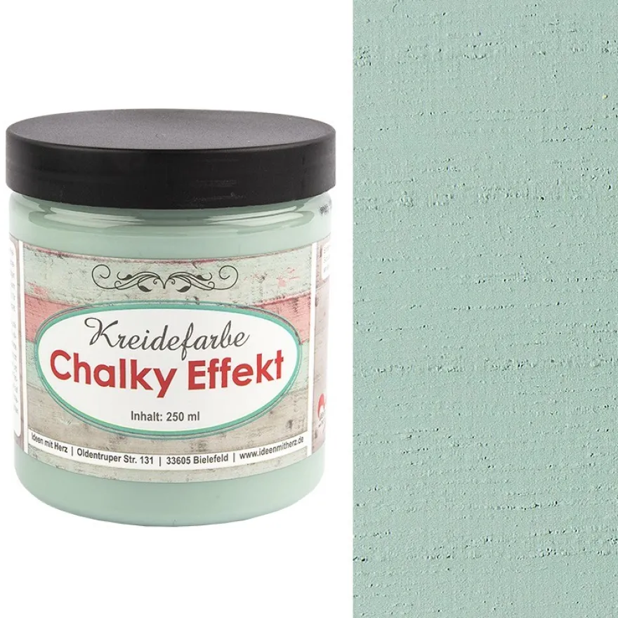 Chalky Effekt, Kreidefarbe, pastellgrün, 250ml