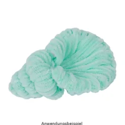 Chenille-Drähte, Blautöne, 30cm lang, Ø 6mm, 5 verschiedene Farben, 100 Stück
