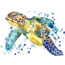 Color Bügeltransfer, DIN A4, Schildkröte