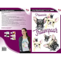 Color Bügeltransfer, DIN A4, Traumpaar