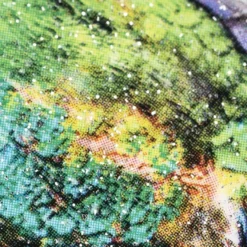 Color Bügeltransfer, Glitzer, DIN A4, Hibiskus