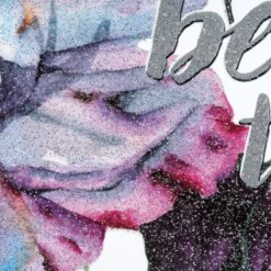 Color Bügeltransfer, Glitzer, DIN A4, Blumen 3