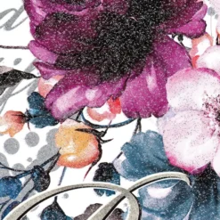 Color Bügeltransfer, Glitzer, DIN A4, Rosen 1
