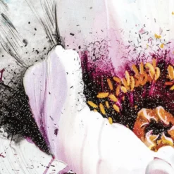 Color Bügeltransfer, Glitzer, DIN A4, Mohn