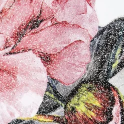 Color Bügeltransfer, Glitzer, DIN A4, Pfingstrose 4