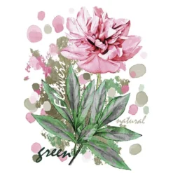 Color Bügeltransfers, DIN A4, Blumen 6