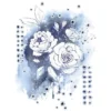 Color Bügeltransfers, DIN A4, Blumen 14