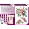 Color Bügeltransfers, DIN A4, Blumen 2
