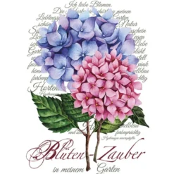 Color Bügeltransfers, DIN A4, Blumen 13