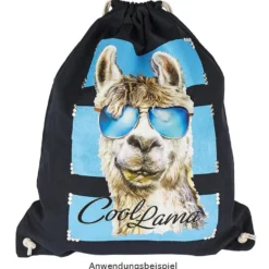 Color Bügeltransfers, DIN A4, Cool Lama
