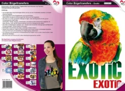 Color Bügeltransfers, DIN A4, Exotic