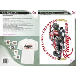 Color Bügeltransfers, DIN A4, Formel 1 Sport & Hobby