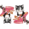 Color Bügeltransfers, DIN A4, Katze mit Schuh