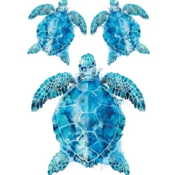 Color Bügeltransfers, DIN A4, Schildkröten