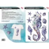 Color Bügeltransfers, DIN A4, Seepferdchen