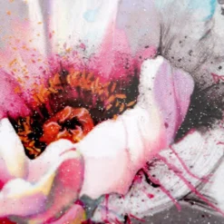 Color Bügeltransfers, Glitzer, DIN A4, Rosen 3