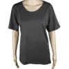 Damen T-Shirt, anthrazit, Größe 3XL