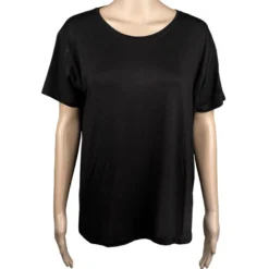 Damen-T-Shirt, Größe XXXL, schwarz