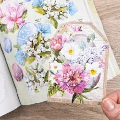 3-D Bastelbuch: Frühjahr & Ostern, 20 Stanzbogen, DIN A4