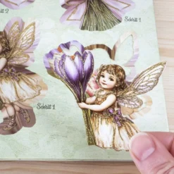 3-D Bastelbuch, Frühling- & Osterzeit, DIN A4, 250g/m², 20 Stanzbogen mit 60 3-D Motiven