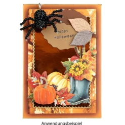 3-D Bastelbuch: Herbst & Winter, 20 Stanzbogen, DIN A4