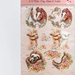 3-D Bastelbuch, Kuschelzeit, 20 Stanzbogen DIN A4