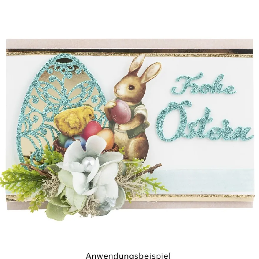 3-D Bastelbuch: Nostalgischer Frühling 3-D Motive, Zierdeckchen & mehr, 20 Stanzbogen, DIN A4