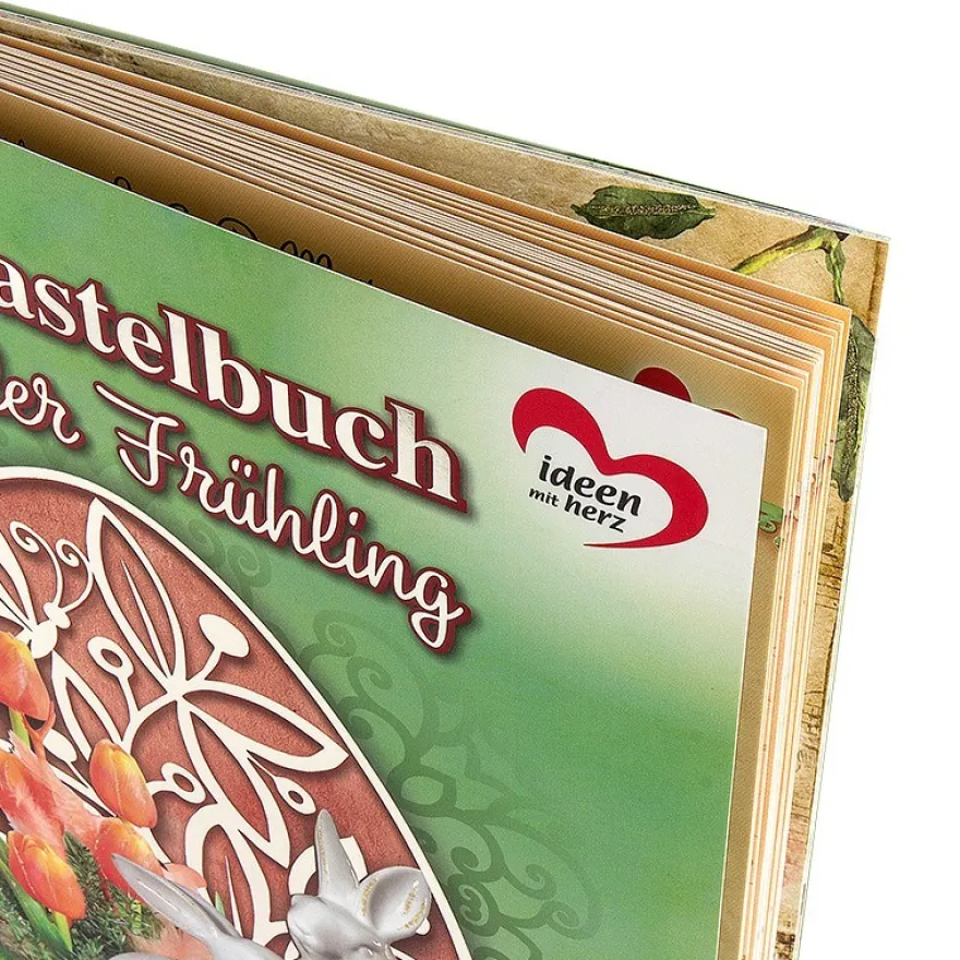 3-D Bastelbuch: Stilvoller Frühling 3-D Motive auf 15 Stanzbogen, 5 Bogen Deko-Karton, DIN A4