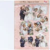3-D Bastelbuch, Teddys rund ums Jahr, DIN A4, 20 Stanzbogen mit 60 Motiven