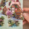 3-D Bastelbuch, Zauberhafter Garten, 20 Stanzbogen, DIN A4