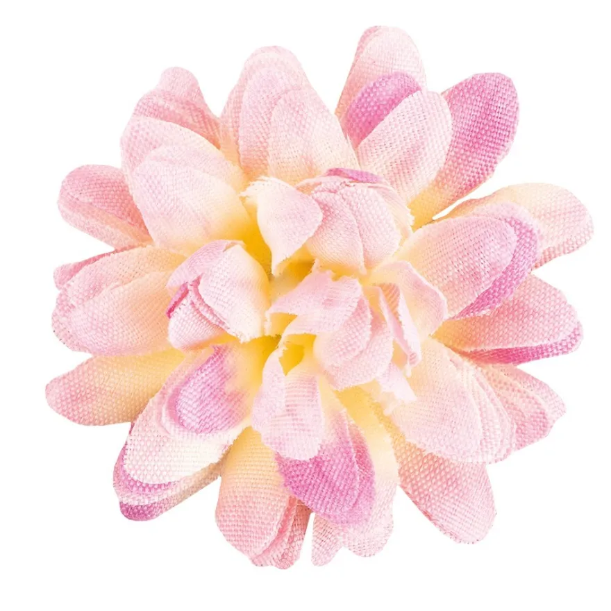 Deko-Blüte Dahlie, zum Selbstgestalten, rosa, 551-teilig, 50 Stück