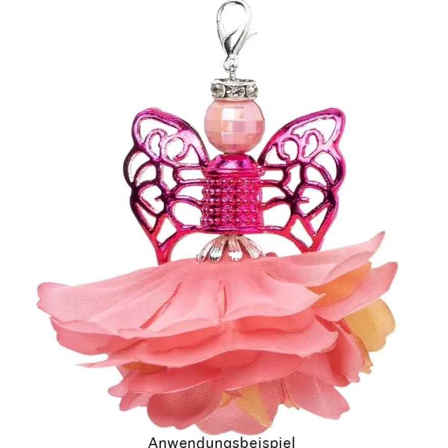Deko-Blüten "Buschrose", Ø 5cm, verschiedene Farben, 12 Stück