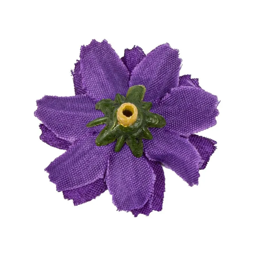 Deko-Blüten, Farbmix 1, Ø 3,5cm, verschiedene Farben, 27 Stück