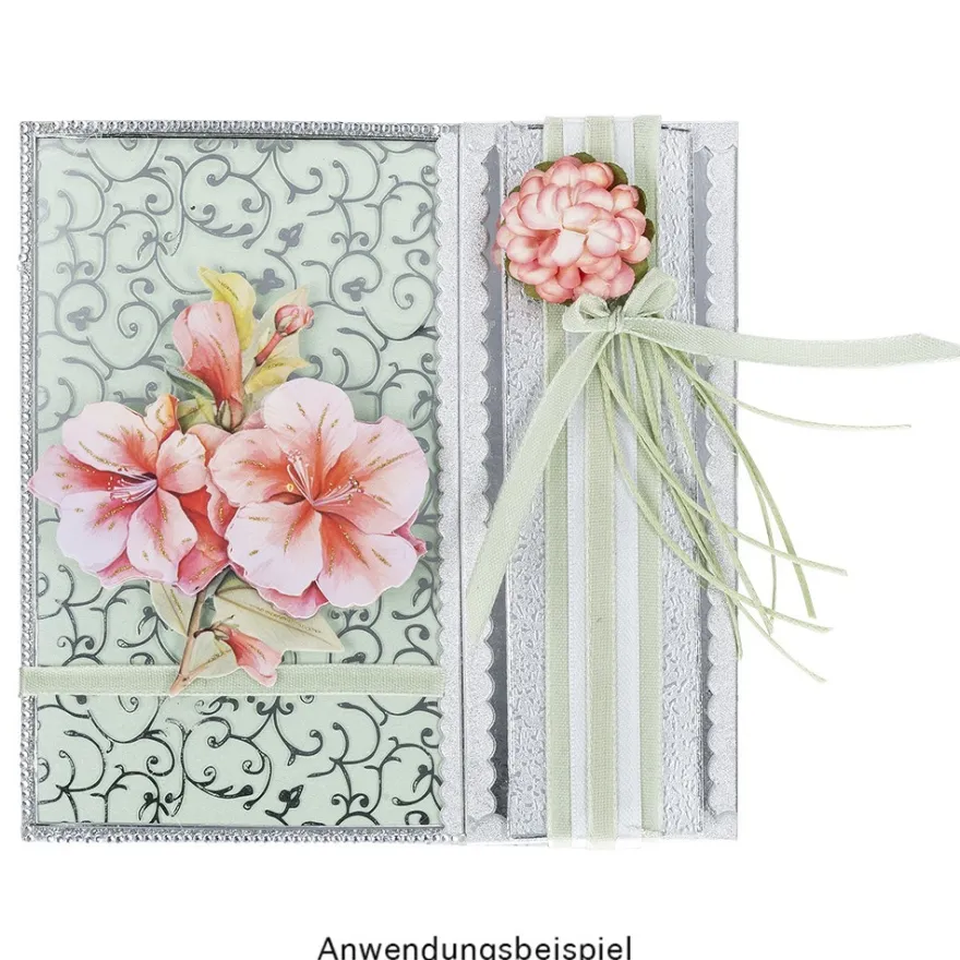 Deko-Blüten, Hortensien 2, Ø 3,5cm, verschiedene Farben, 90 Stück