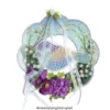Deko-Blüten, Ranunkel 2, Ø 4cm, verschiedene Farben, 14 Stück