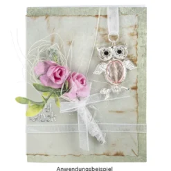 Deko-Blüten, Rosen 2, Ø 2cm, rosa, 144 Stück