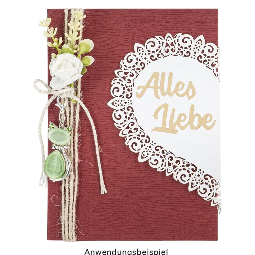Deko-Blüten, Rosen 2, Ø 2cm, weiß, 144 Stück