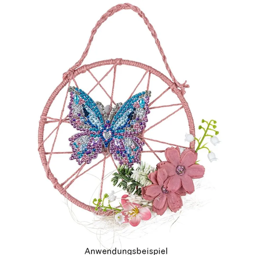 Deko-Blüten, Zweige, Maiglöckchen, mit je 6 weißen Blüten, 20 Stück
