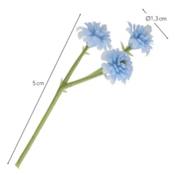 Deko-Blütenzweige, Schleierkraut, 5cm lang, 40g, blau