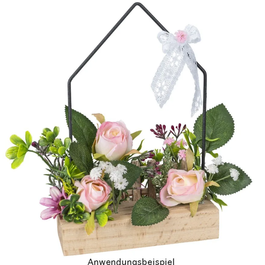 Deko-Blütenzweige, Schleierkraut, 5cm lang, 40g, pink