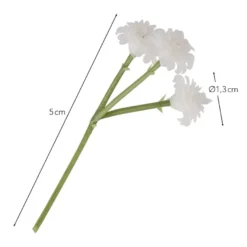 Deko-Blütenzweige, Schleierkraut, 5cm lang, 40g, weiß