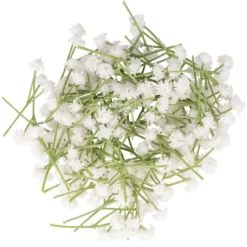 Deko-Blütenzweige, Schleierkraut, 5cm lang, 40g, weiß
