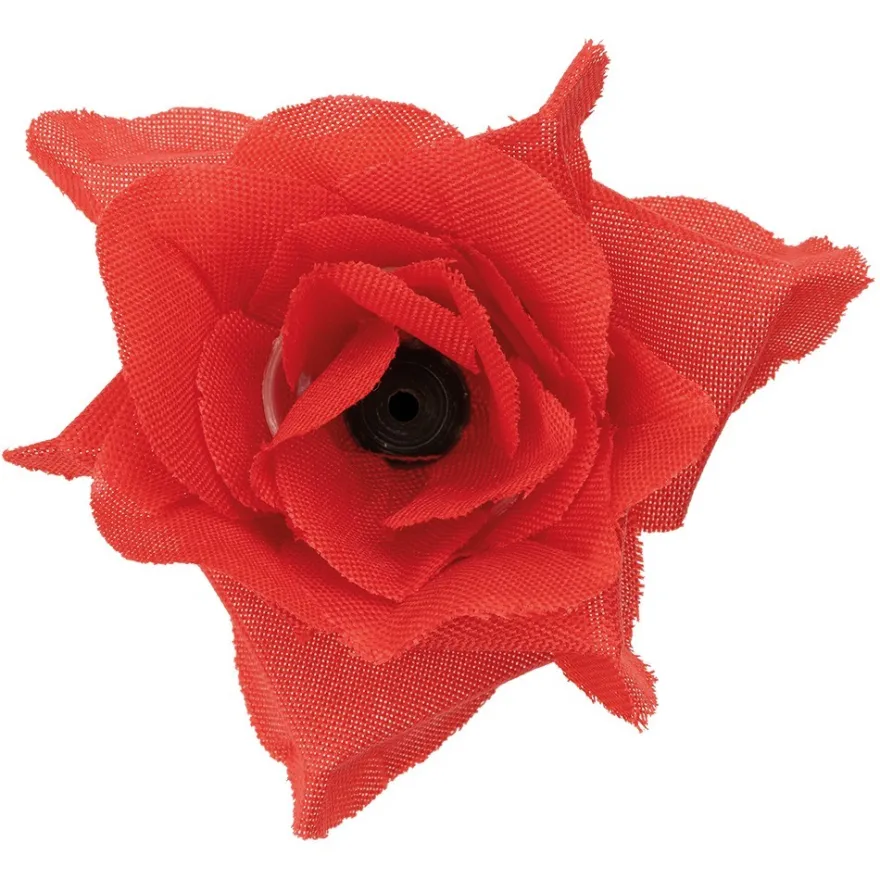 Deko-Blüte Rose, zum Selbstgestalten, rot, 501-teilig, 50 Stück