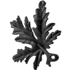Deko-Blätter, Rohlinge, 17,5cm x 17cm x 1,5cm, mit Öse zum Aufhängen, 7 Stück